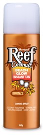 Reef Beach Glow Instant Tan Spray Bronze 150g