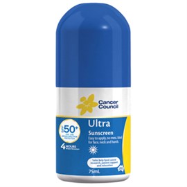 Cancer Council Ultra SPF50+ Sunscreen Roll-On 75ml