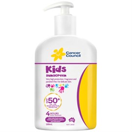 Cancer Council Kids SPF50+ Pump 500ml