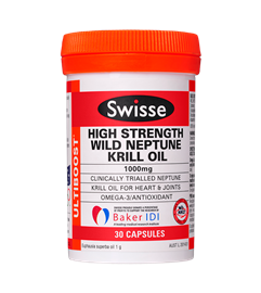 Swisse Ultiboost High Strength Wild Neptune Krill Oil 30 Capsules