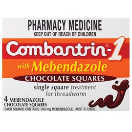 Combantrin-1 Chocolate Squares 4