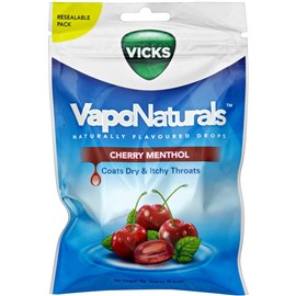 Vicks VapoNaturals Cherry Menthol 19 Drops