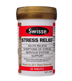 Swisse Ultiboost Stress Relief 60 Tablets