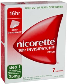 Nicorette Invisipatch 25mg 7 Patches