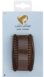 Lady Jane Shell Side Comb 4 Pack 2130S