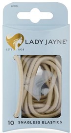 Lady Jane Blonde Snagless Thick Elastics 10 Pack 2281BL