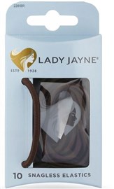 Lady Jane Brown Snagless Thick Elastic 2281BR