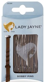 Lady Jane Large Brown Bobby Pins 25 Pack 2620BR