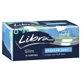 Libra Tapered Design Regular 16 Tampons