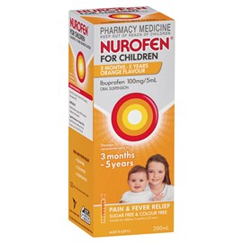 Nurofen Suspension 1 - 5 years Orange 200ml