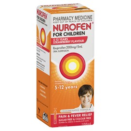 Nurofen For Children 5 - 12 years Strawberry 100ml