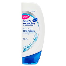 Head & Shoulders Clean & Balanced Hair & Scalp Care Anti-Dandruff Conditioner 200ml
