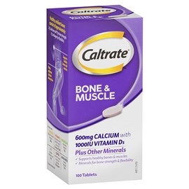 Caltrate Bone & Muscle Health 100 Tablets