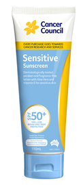 Cancer Council Sensitive SPF50+ 110ml