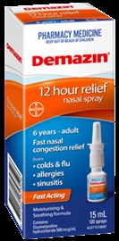 Demazin 12hr Relief Nasal Spray 15ml