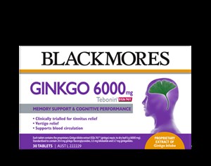 Blackmores Ginkgo 6000mg (Tebonin)