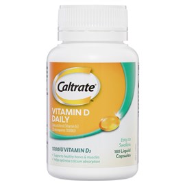 Caltrate Vitamin D 1000IU 180 Capsules