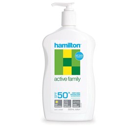 Hamilton Active Family Lotion 50+ 500ml
