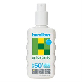 Hamilton Active Family Spray 50+ 200ml