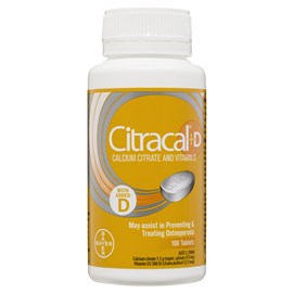 Citracal +D 100 Tablets