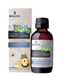 Brauer Kids Manuka Honey Chesty Cough 100ml