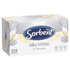 Sorbent Facial Tissue Family Value White 224