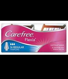 Carefree Tampon Flexia Regular 16
