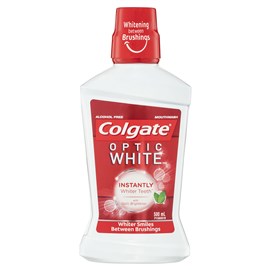 Colgate Mouthwash Optic White 500mL
