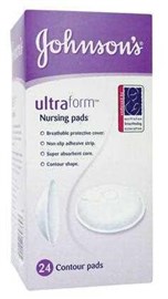 Johnson's Nursing Pad Ultraform 24 Pack