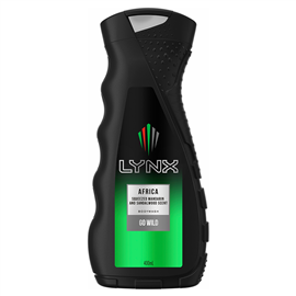 Lynx Shower Gel Africa  400mL