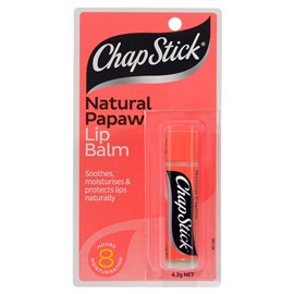 Chapstick Natural Papaw Lip Balm 4.3g