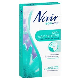 Nair Mini Wax 20 Strips