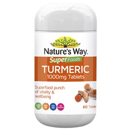 Nature's Way Superfoods Turmeric 60 Tablets