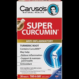 Caruso's Super Curcumin Arthritis Relief 90 Tablets