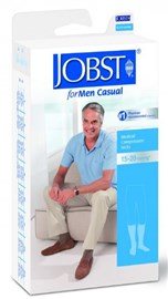 Jobst for Men Casual 15-20 Black Medium