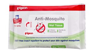 Pigeon Anti  Mosquito Wipes 12 Pieces