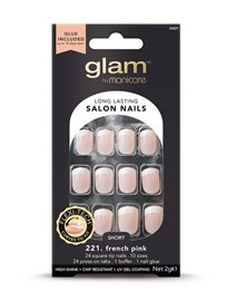 Manicare Glam French Pink Short Square 22221