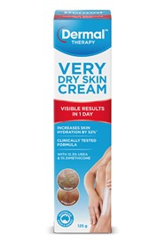 Dermal Therapy Very Dry Skin Cream 125g