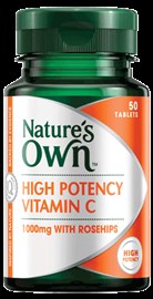 Nature's Own 286 High Potency Vitamin C 60 Tablets