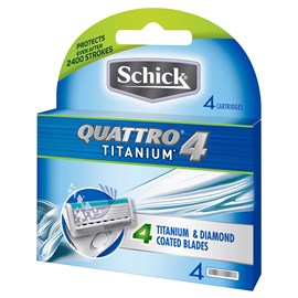 Schick Quattro Titanium 4 Blades