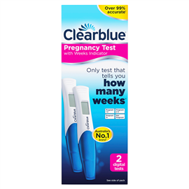 Clearblue Digital Pregnancy Test 2 Conception Indicator