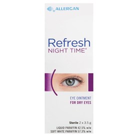Refresh Night Time Eye Ointment 3.5g Twin pack