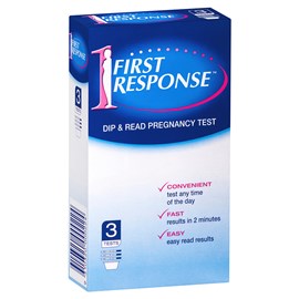 First Response Dip & Read 3 Test