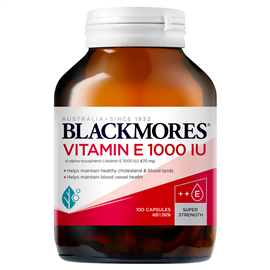 Blackmores Natural E 1000IU 100 Capsules
