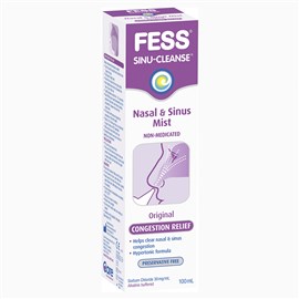 Fess Sinu-Cleanse Hypertonic Spray 100ml