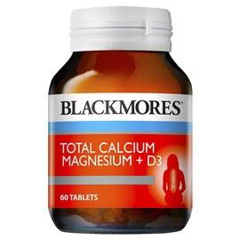 Blackmores Total Calcium + Magnesium + D3 60 Tablets
