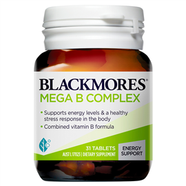 Blackmores Mega B Complex 31 Tablets