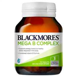 BlackMores Mega B Complex 75 Tablets
