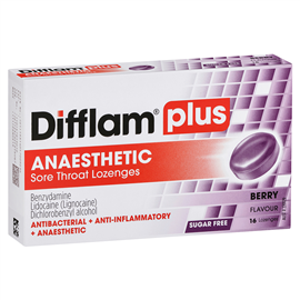 Difflam Lozenges AAA Sugar Free Berry