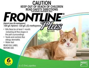 Frontline Plus Cat Top Spot 6 Pack